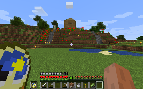 Poppy Hill in Minecraft