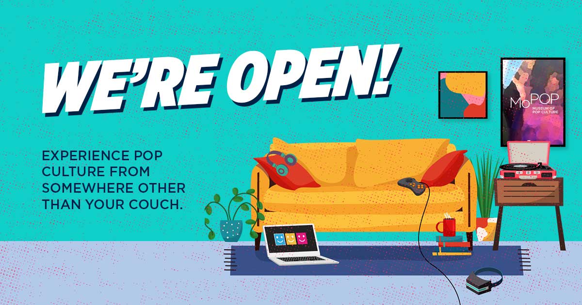 MoPOP Reopening Ticket Sweepstakes, in partnership with First Tech