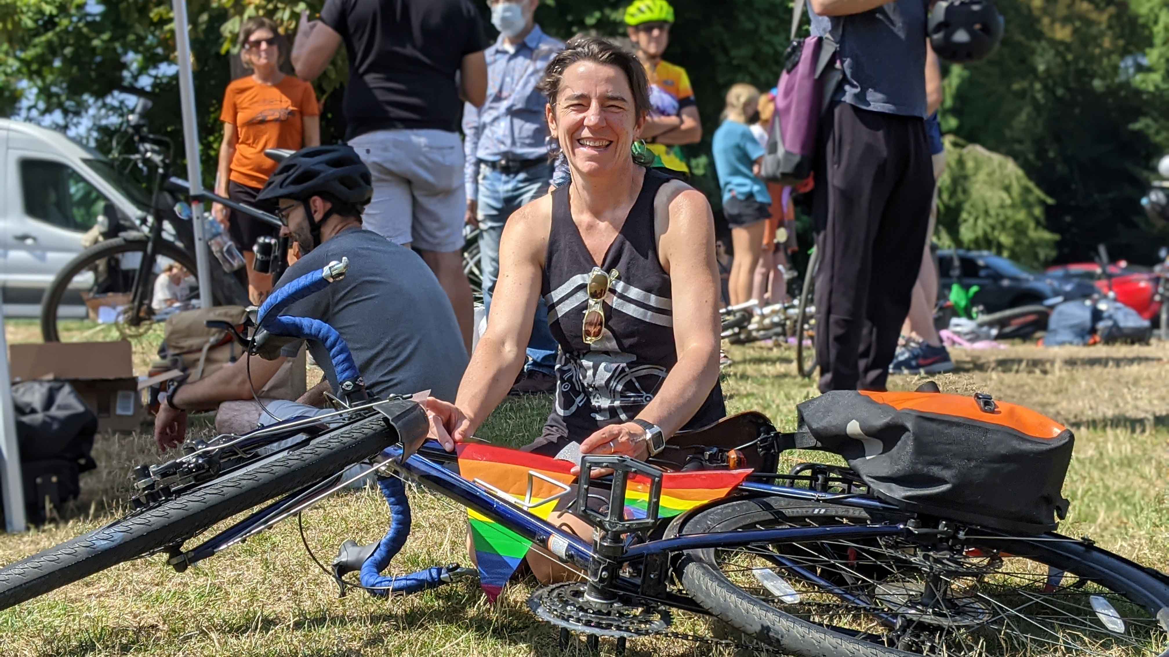 Photos From MoPOP + Cascade Bicycle's Seattle Queer History Bike Tour Celebrating the Opening of 'Rise Up: Stonewall and the LGBTQ Rights Movement'